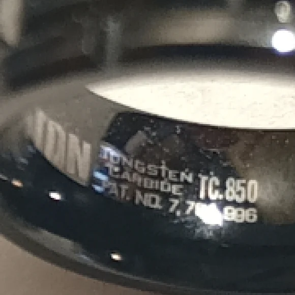 Triton Men's Black Tungsten Carbide Ring